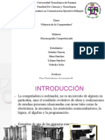 Diapositiva de La Historia de La Computadora - PPTX (Recuperado) PDF