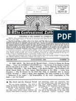 Non-Profit Org'n U. S. Postage Chicago, Ill.: 9 The Devil and The Synod