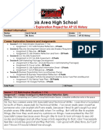 Updated Junior Career Exploration Project 2018-2019