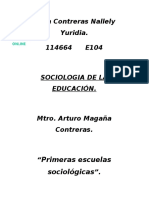 TAREA 3  Elementos Esenciales de las Primeras Escuelas Sociológicas.docx