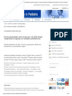 Particularidades Del Síndrome de Dificultad Respiratoria Aguda en Edades Pediátricas - Rodríguez Moya - Revista Cubana de Pediatría