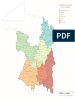 Mapa de La Diócesis de Zamora