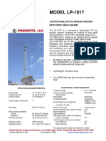MODEL LP-1017: 2 KW Rotatable HF Log Periodic Antenna