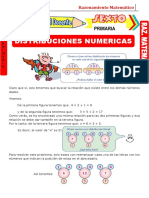 2 Ejercicios de Distribuciones Numéricas para Sexto Grado de Primaria