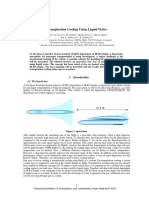 Transpiration Cooling Using Liquid Water: American Institute of Aeronautics and Astronautics 1