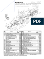 Blackmer Parts List Pump Models: Mlx4B, Mlxw4B, Mrlx4B, Mrlxw4B