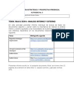 Actividad 3 - Adm Estratégica y Prospectiva - Analisis Interno y Externo