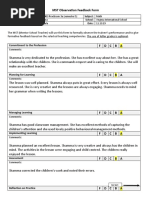 Msts Feedback