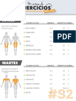 SEMANA 2 - Rutina de Entrenamiento