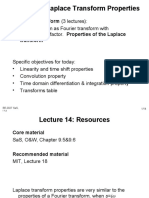 Laplace Transform Properties Guide