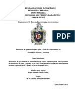 Universidad Nacional Autónoma de Nicaragua, Managua Unan-Managua Facultad Regional Multidisciplinaria Estelí Farem-Estelí