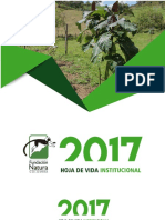 Hoja de Vida Fundacion Natura 2017