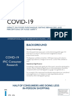 COVID-19: Impact On Food Purchasing, Eating Behaviors, and Perceptions of Food Safety
