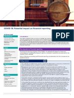 First Notes - COVID-19 Potential Impact On Financial Reporting PDF