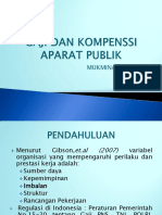 Pt. 8 Gaji Dan Kompensasi Aparat Publik