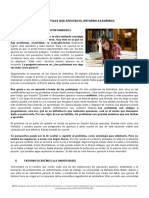 3° Lectura Problemáticas Que Afectan El Ent. Acad