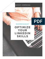 Optimize Your Linkedin Skills: Worksheet