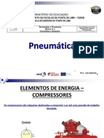 Pneumática (Compressores, Unidade de Conservação e Válvulas)