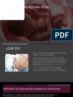 Bienestar fetal: métodos de evaluación durante la gestación