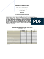 Informe de Ejecucion Presupuestal