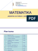 Matematika Priprema Za Maturu MGJ KG