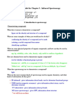 Learning Guide For Chapter 3 - Infrared Spectroscopy: I. Introduction To Spectros