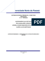 A Interdicisplinaridade: e A Importância Da Cultura Afro-Brasileira e Indígena