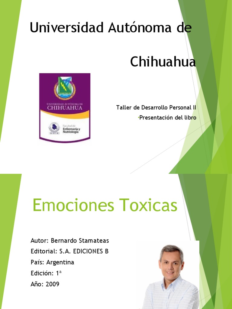 Emociones Tóxicas: Guía de Stamateas | PDF | Ira | Las emociones