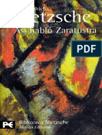 Friedrich Wilhelm Nietzsche - Así Habló Zaratustra-Alianza Editorial (1997) PDF