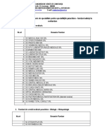 2019 Admisi Asistență Medicală Ambulatorie Pentru Specialitățile Paraclinice PDF