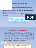 Cube of A Binomial