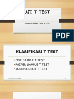 Uji T Test