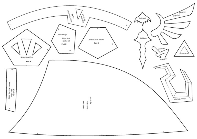 Shield Design Parts Overview | PDF