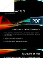 Coronavirus: (Who) World Health Organization Sypmtoms Effects
