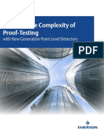 White Paper Reducing The Complexity of Proof-Testing With New Generation Point Level Detectors