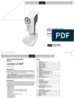 MANUAL DE INSTRUCCIONES Biómetro Lenstar LS 900 PDF