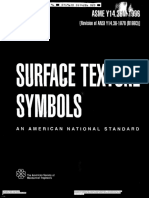 ASME Y14.36M (1996) - Surface Texture Symbols PDF