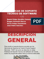 Politicas de Soporte Tecnico de Software