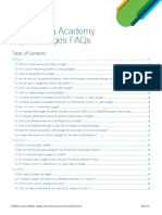 Networking Academy Digital Badges FAQ 150420 PDF