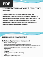 Performance Management & Competency Mapping