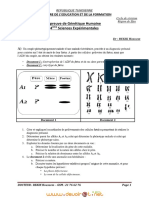 Série SVT GénétiqueHumaine BacSci 1 PDF