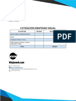 Cotización Identidad Visual