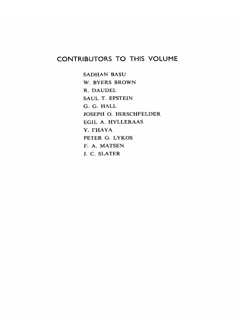 1 Advances In Quantum Chemistry Volume 1 Per Olov Lowdin Eds Academic Press 1964 Pdf Spin Physics Schrodinger Equation