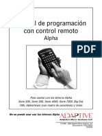 AlphaRemote (Spanish) PDF