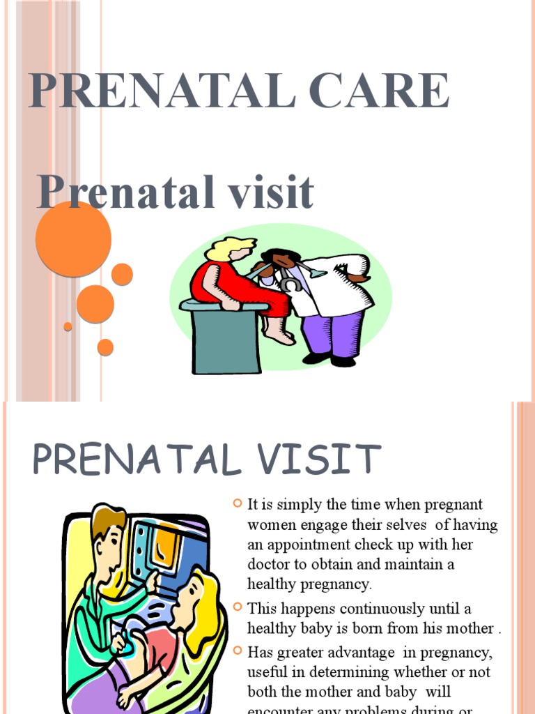 Prenatal Care | PDF | Obstetrics | Health Care