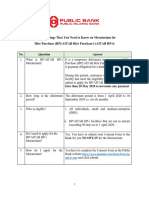 FAQs on HP/AITAB HP-i Moratorium