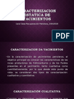 1era Clase - CARACTERIZACION ESTATICA DE YACIMIENTOS - 13042020 - I Parte