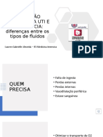 Reposição Volemica em Uti Aula