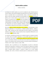 Opinión pública y género