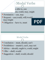 Modal Verbs